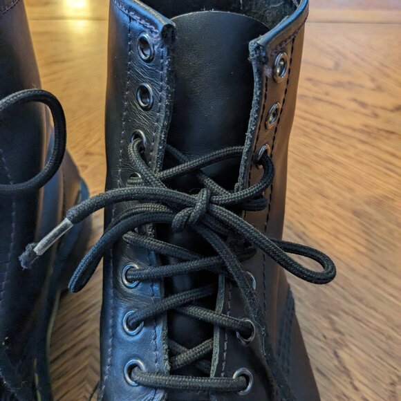 Dr Martens Classic 1460 Air Walk Black Leather Lace Up Men 9 / Women 10 / EU 42 - Picture 6 of 16